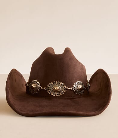 Illuma Concho Cowboy Hat front view