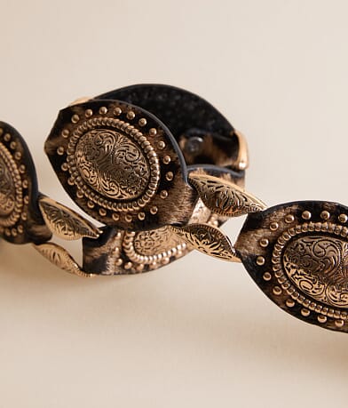 Western Leopard Print Belt thumbnail 2