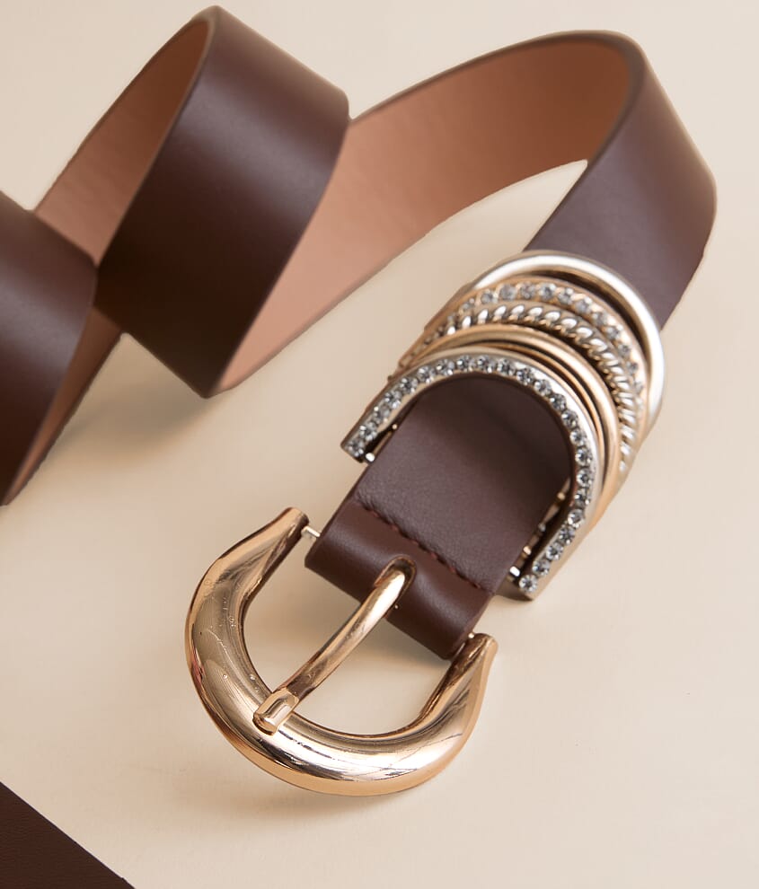 Glitz Mixed Metal Belt