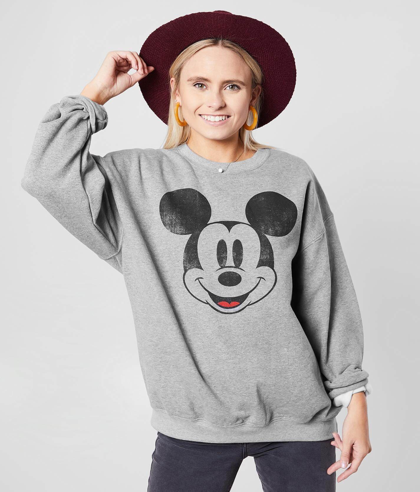 disney grey mickey mouse sweatshirt