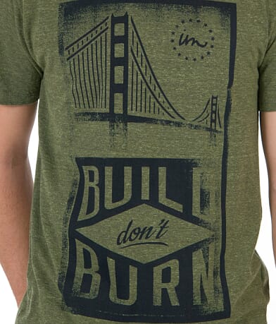 Imperial Motion Build Don't Burn T-Shirt FRONT_DETAIL