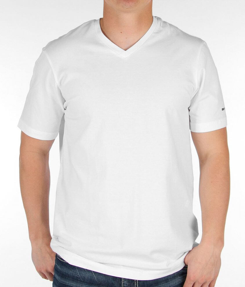 Projek Raw V Neck T Shirt Men s T Shirts in White Buckle