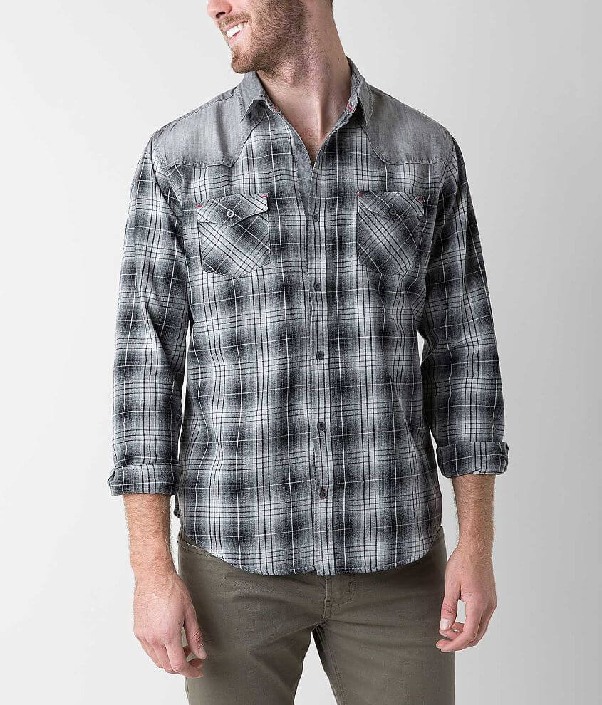 Projek Raw Plaid Shirt front view