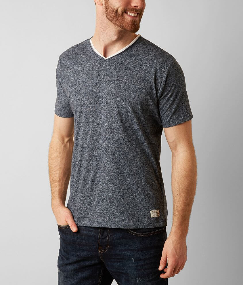 Projek Raw V-Neck T-Shirt - Men's T-Shirts in Indigo | Buckle