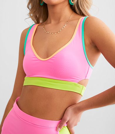 Hurley Around The Block Neon Swim Top MISC_DETAIL_1