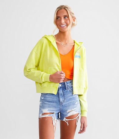 Hurley Beach Bum Nadia Cropped Hoodie front view