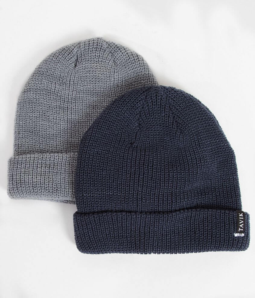 Tavik Two Pack Beanies front view