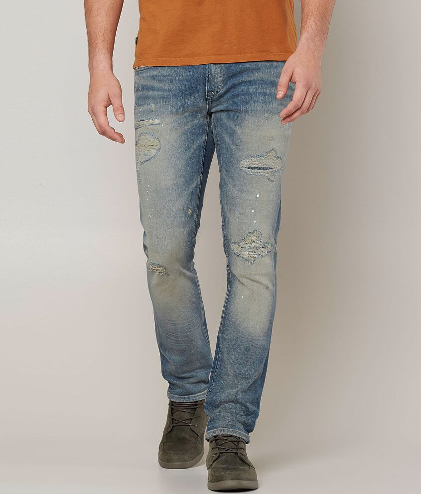 Stone Refinery Clyde Slim Straight Stretch Jean front view