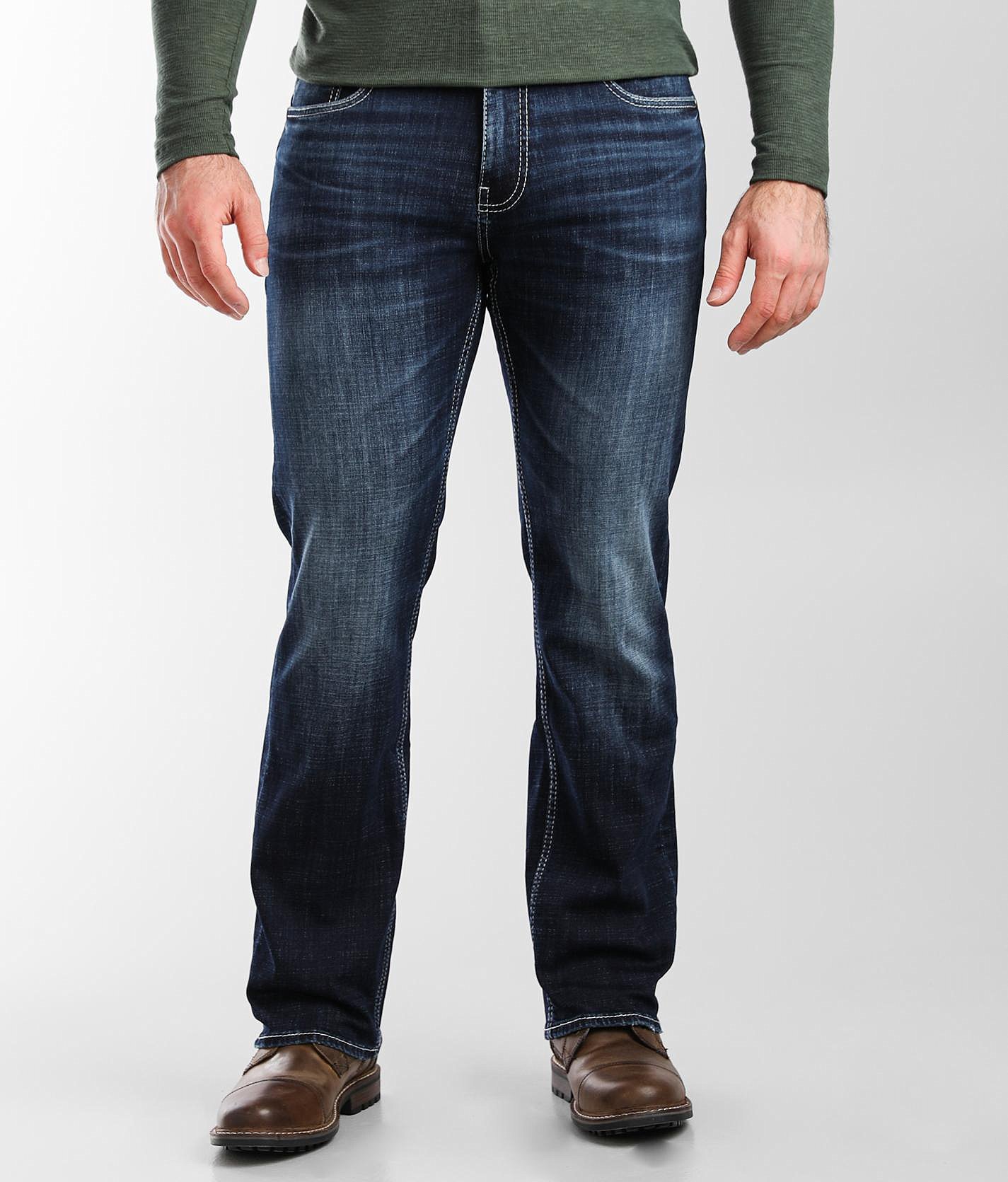 buckle bootcut jeans mens