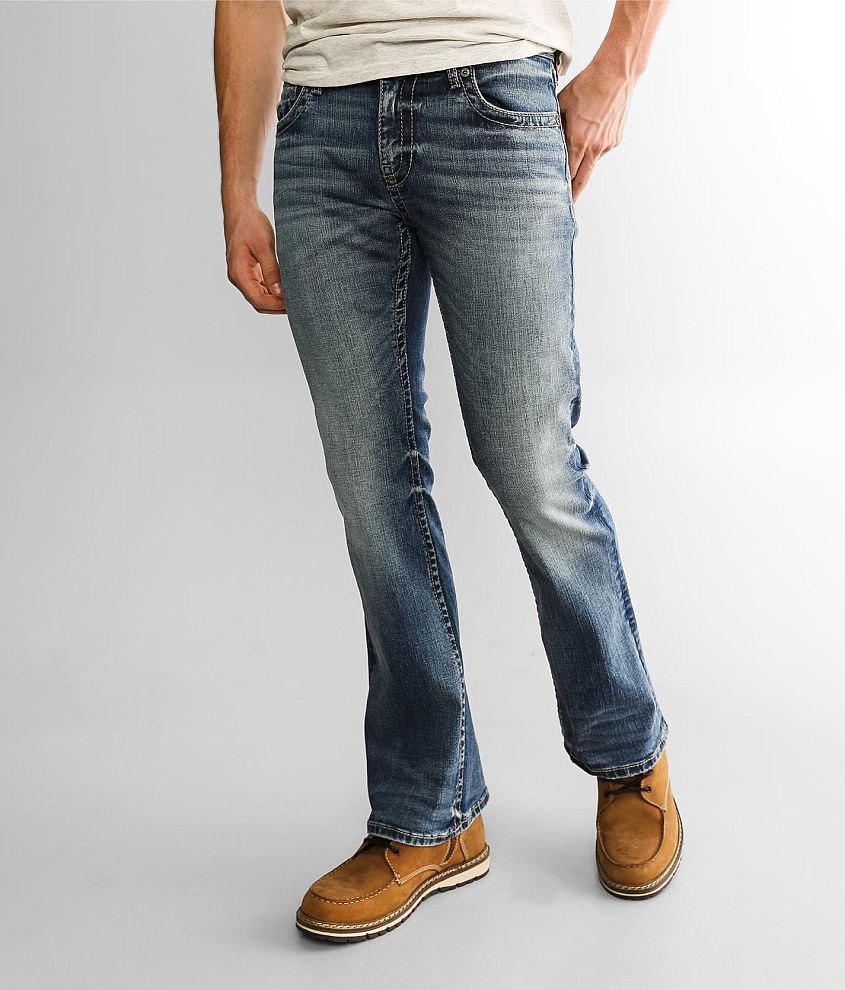 BKE Fulton Boot Stretch Jean - Men's Jeans in Felt | Buckle