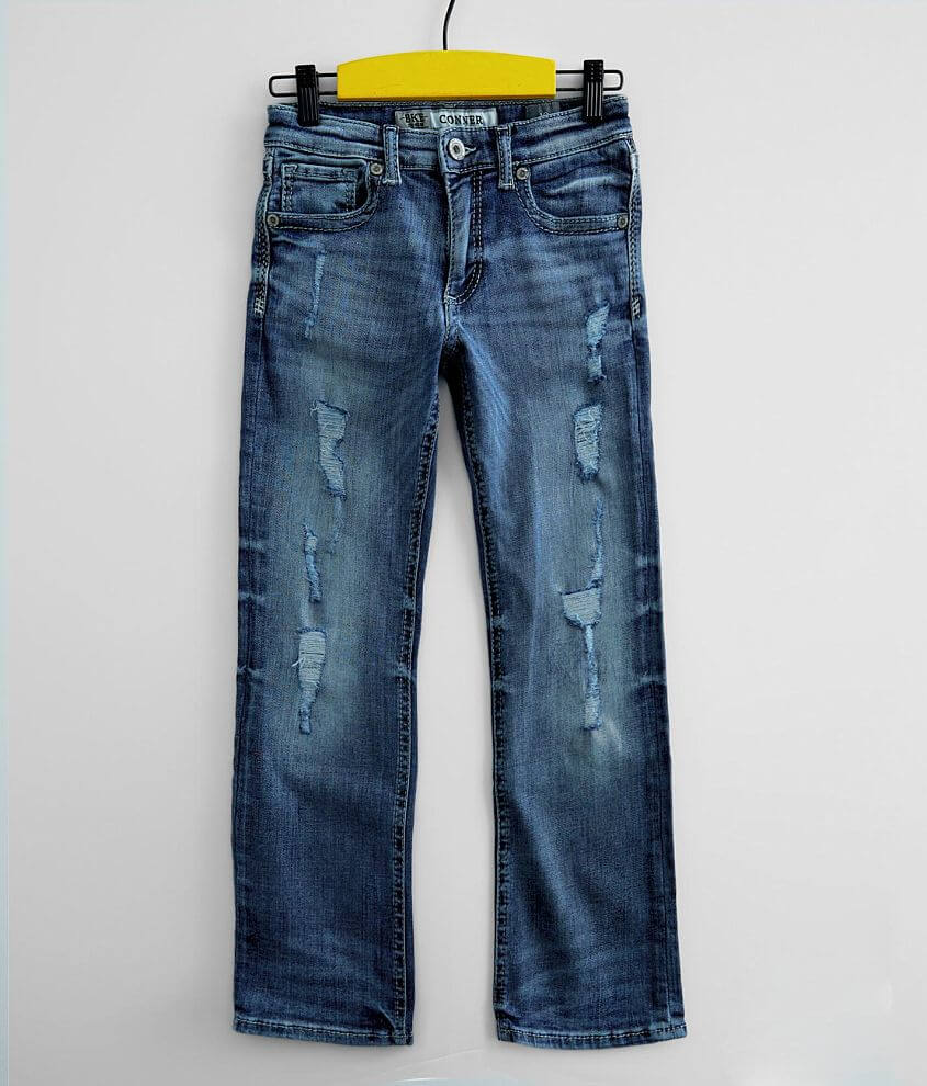 Boys - BKE Conner Straight Stretch Jean front view