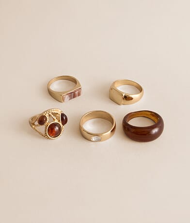 5 Pack Mixed Ring Set thumbnail 2