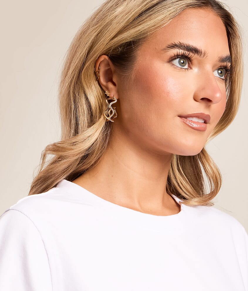 3 Pack Glitz Earring Set - thumbnail 2