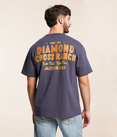 Diamond Cross Ranch Banger T-Shirt front view