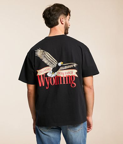 Diamond Cross Ranch Nobel Eagle T-Shirt front view