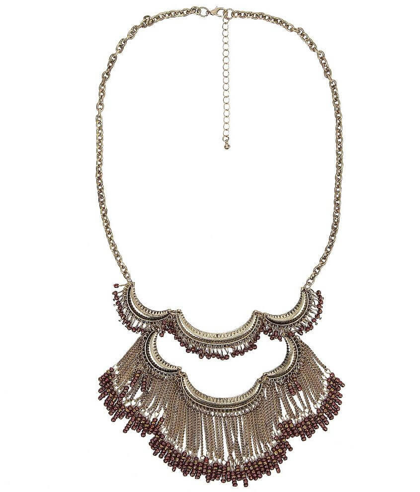 Daytrip Fringe Necklace front view