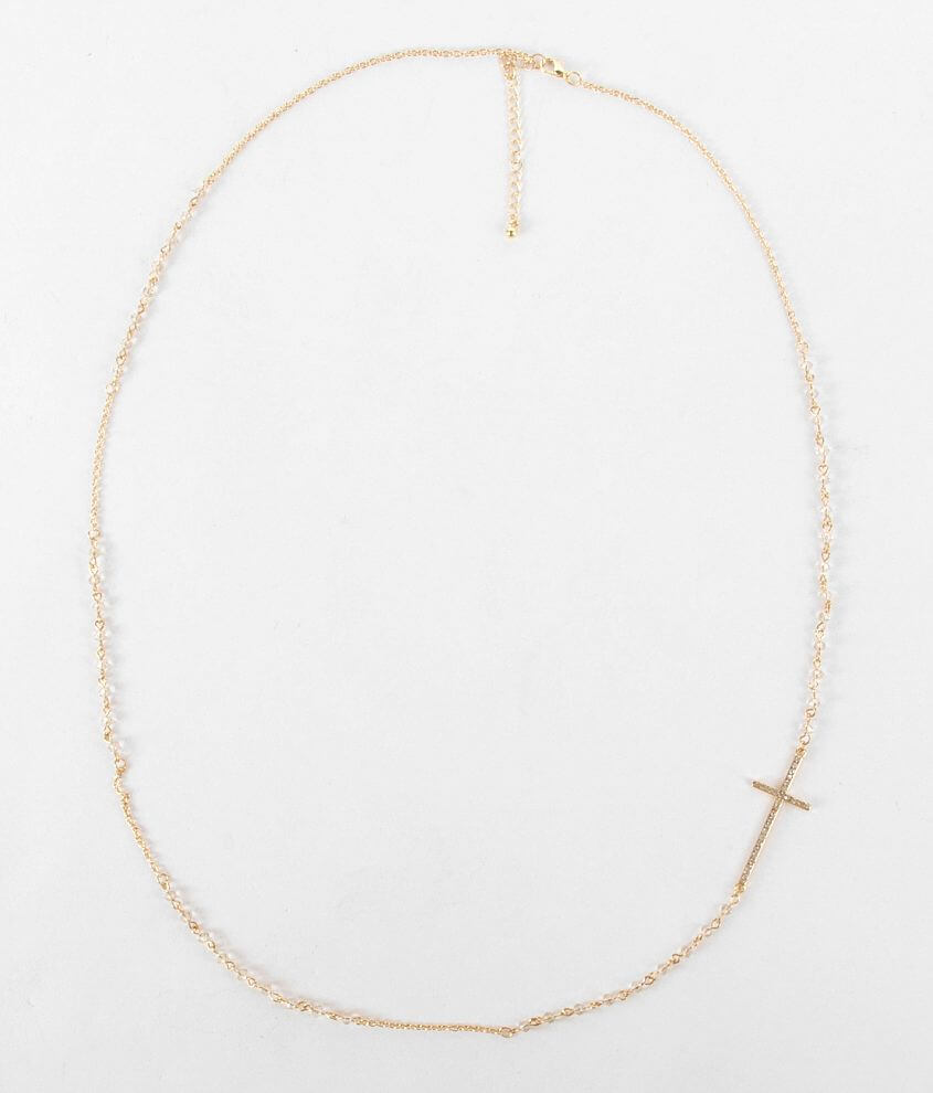 BKE Long Chain Necklace front view