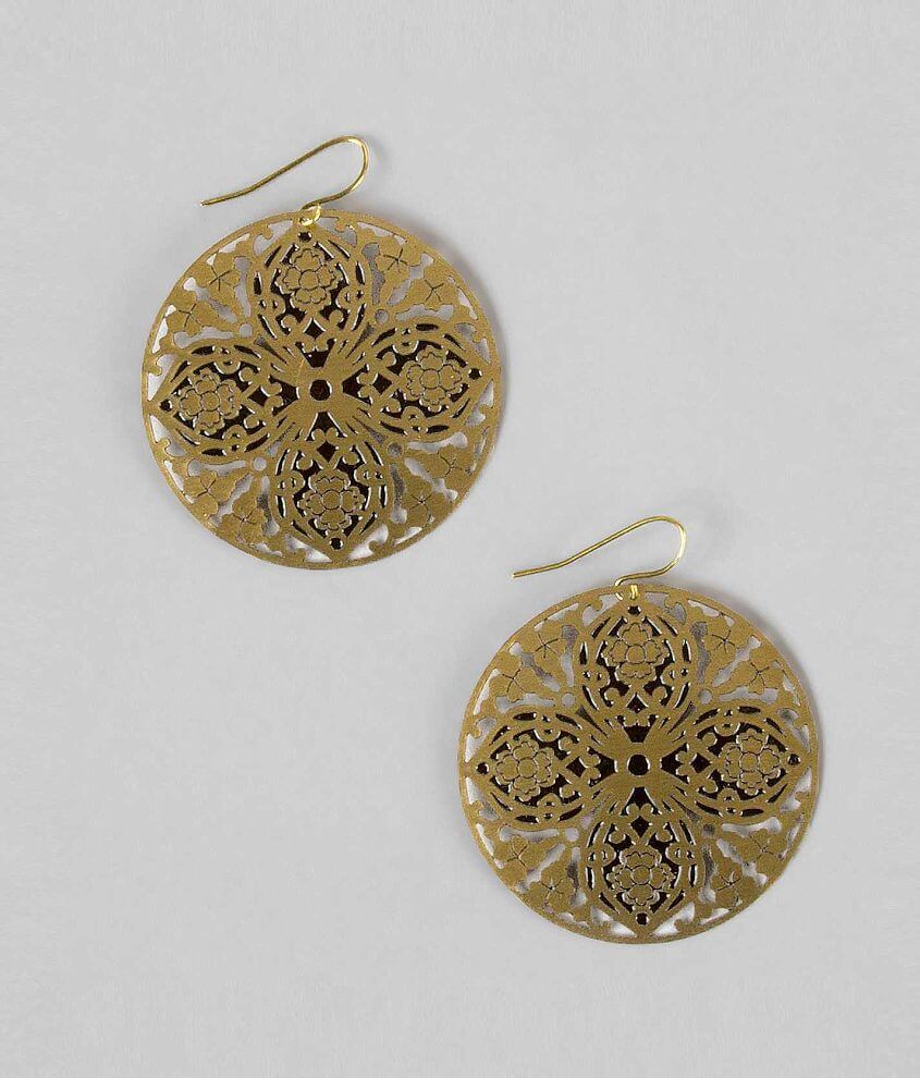 BKE Cut-Out Earring front view
