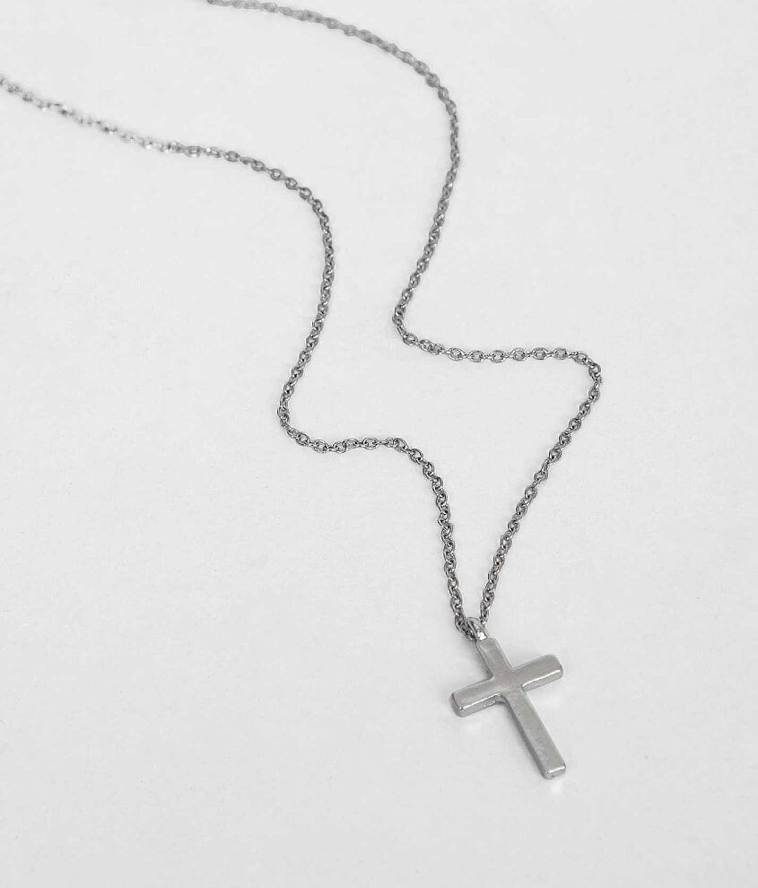 BKE Cross Necklace front view