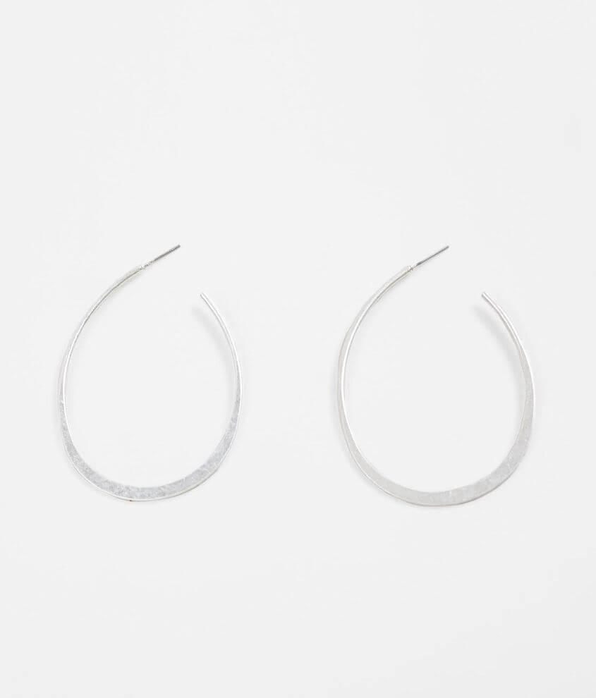 BKE Open Hoop Earring front view