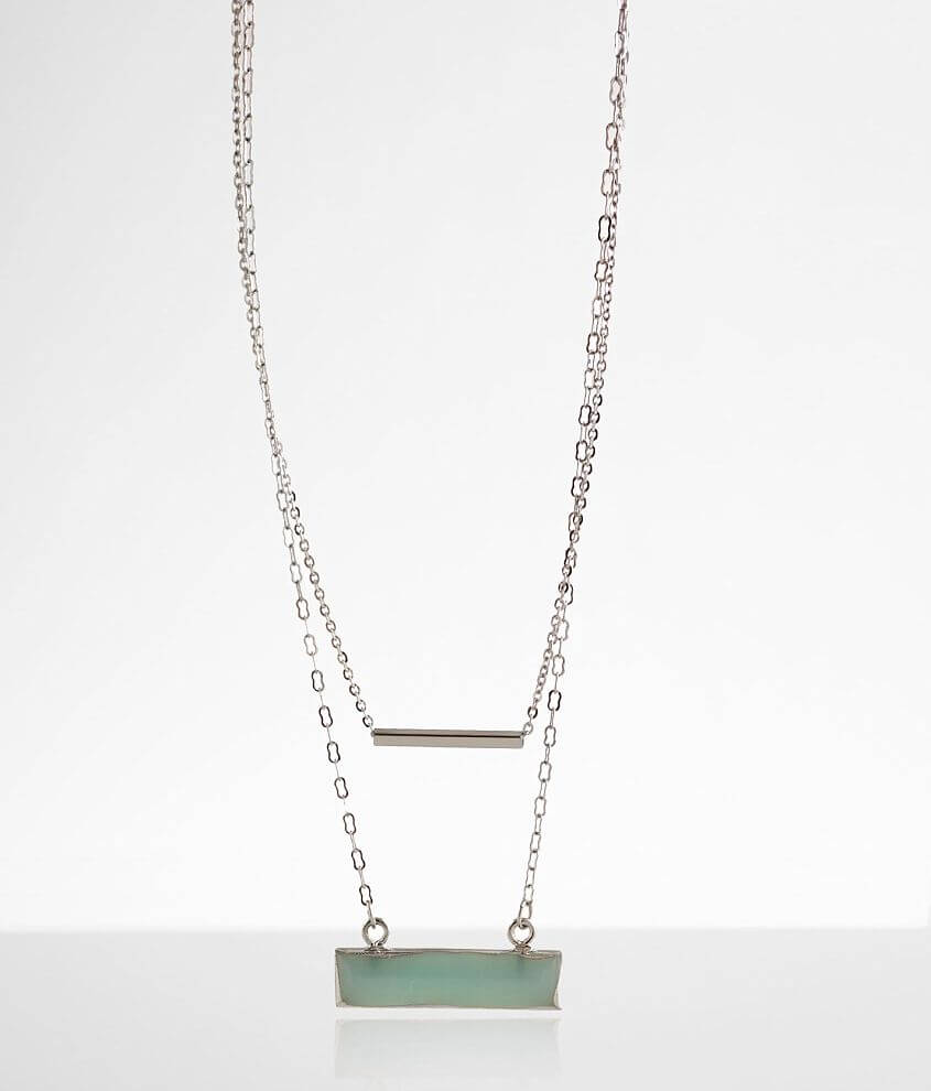 BKE Double Bar Necklace front view