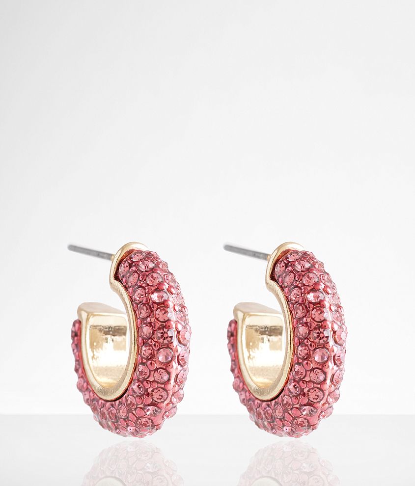 boutique by BKE Glitz Hoop Earring