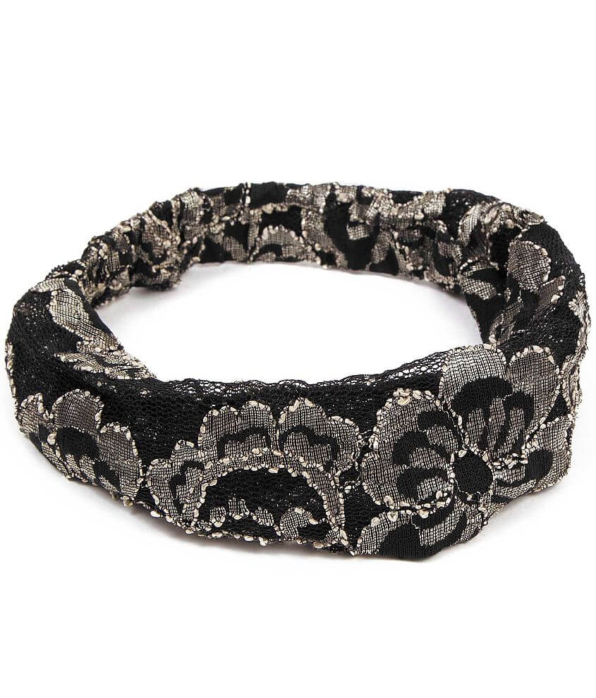 Daytrip Floral Lace Headband front view