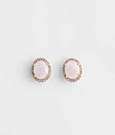 boutique by BKE Glitz Stud Earring front view