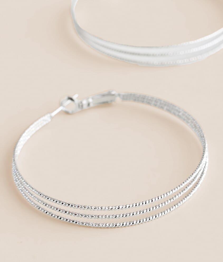 Layered Hoop Earring