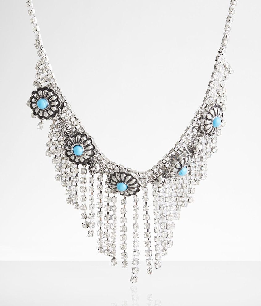 boutique by BKE Western Glitz Necklace front view