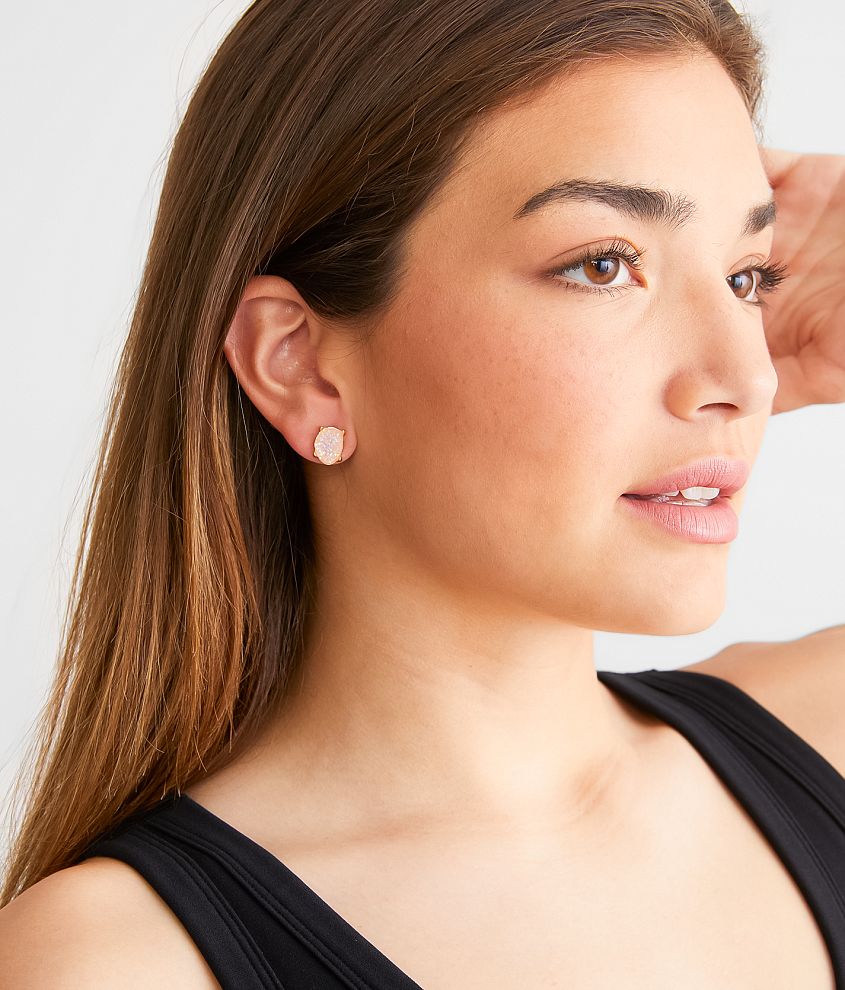 3 Pack Druzy Earring Set