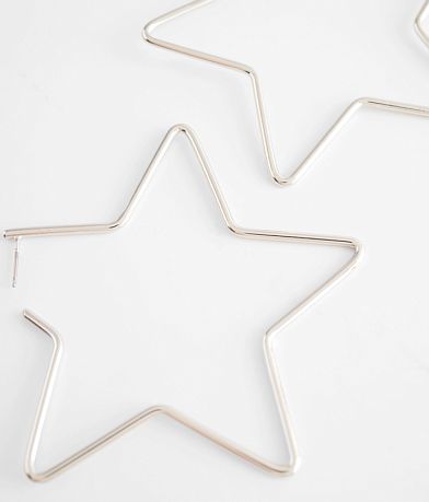 boutique by BKE Star Hoop Earring MISC_DETAIL_1