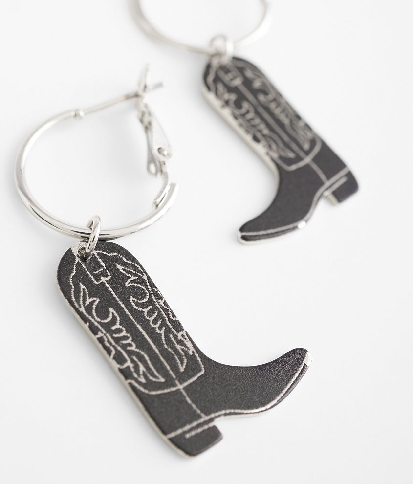 Western Boot Earring