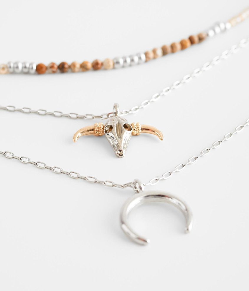 3 Pack Western Necklace Set