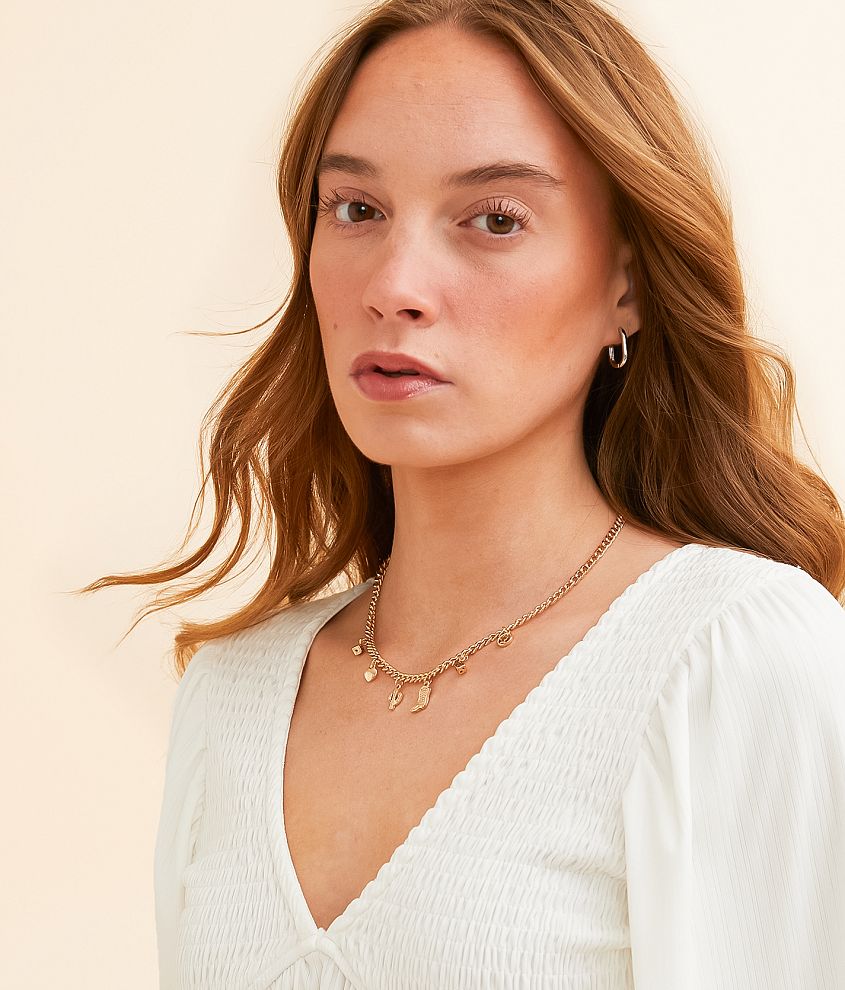 Multi Western Charm Necklace