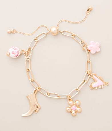 boutique by BKE Sweet Charm Bracelet front view