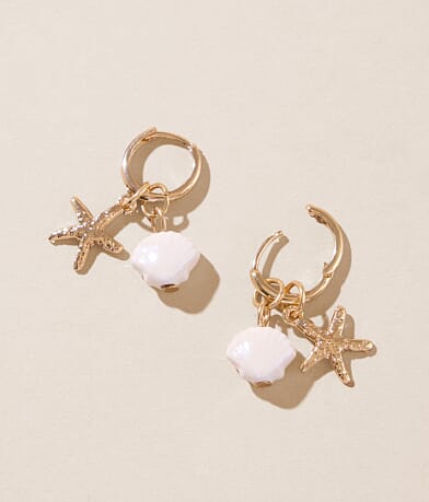 boutique by BKE Coastal Charm Earring front view
