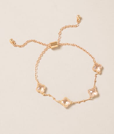 boutique by BKE Clover Slider Bracelet front view