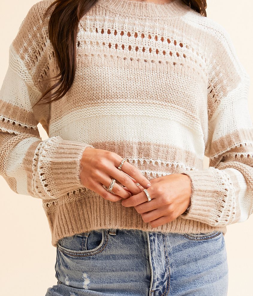 3 Pack Glitz Ring Set