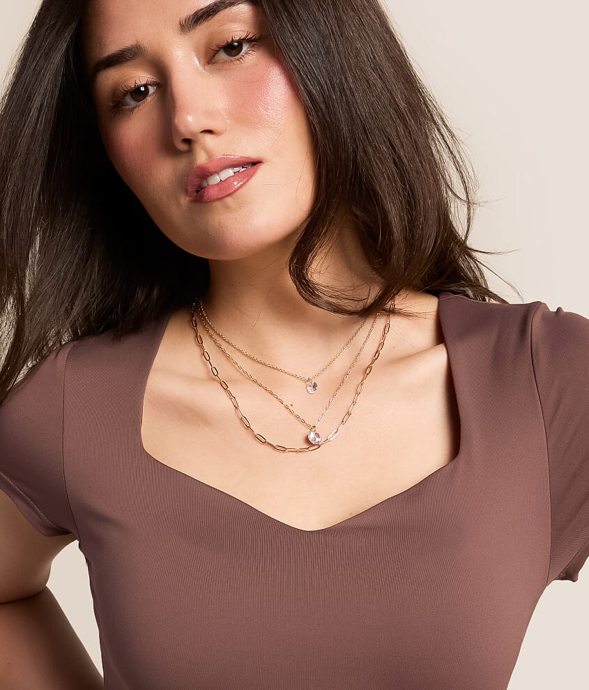 Glitz Tiered Necklace