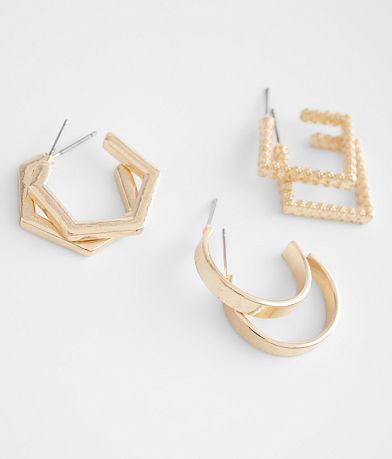 boutique by BKE 3 Pack Hoop Earring Set MISC_DETAIL_1