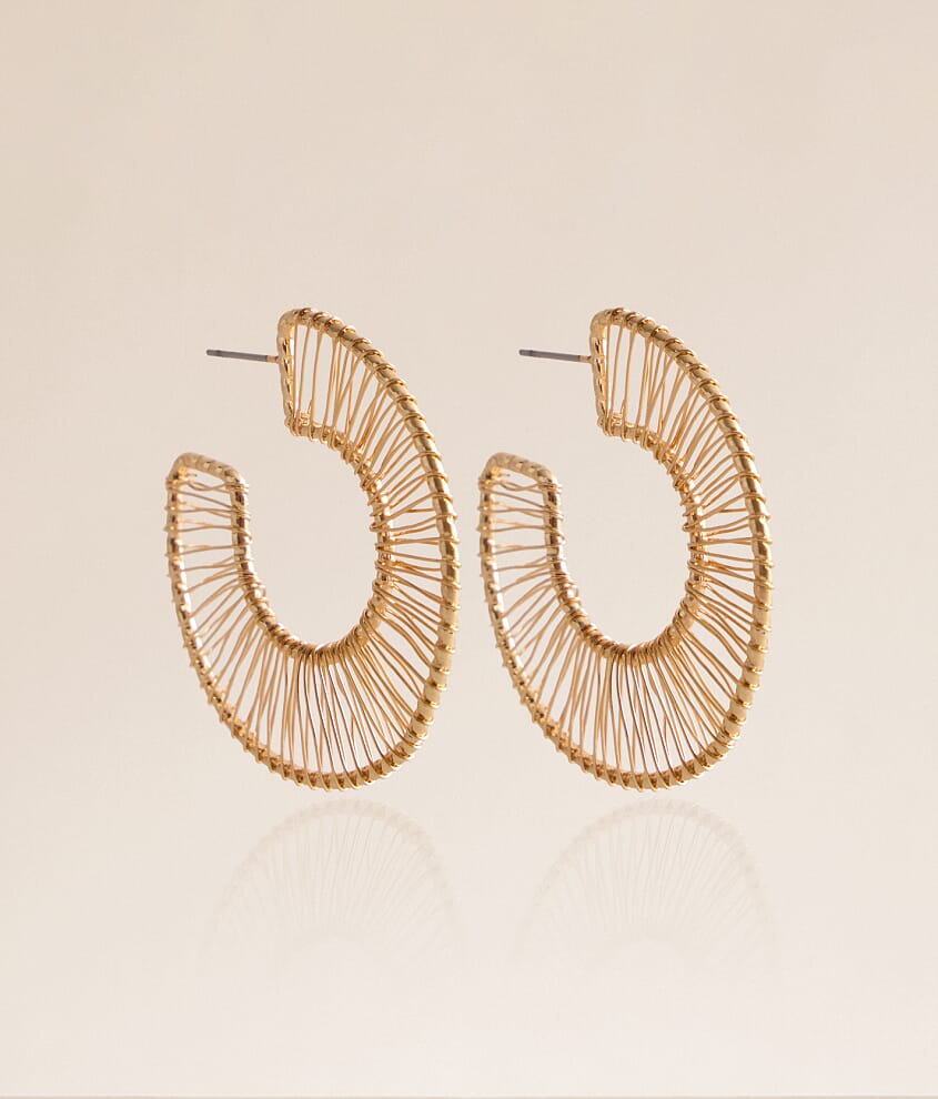 Wire Wrapped Earring