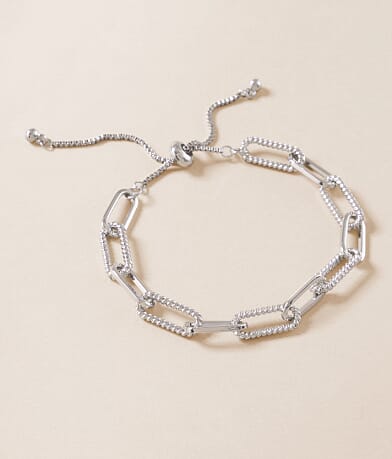 boutique by BKE Glitz Chain Bracelet front view