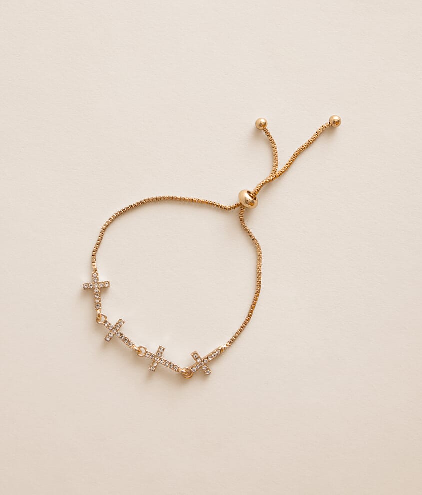 Glitz Cross Bracelet