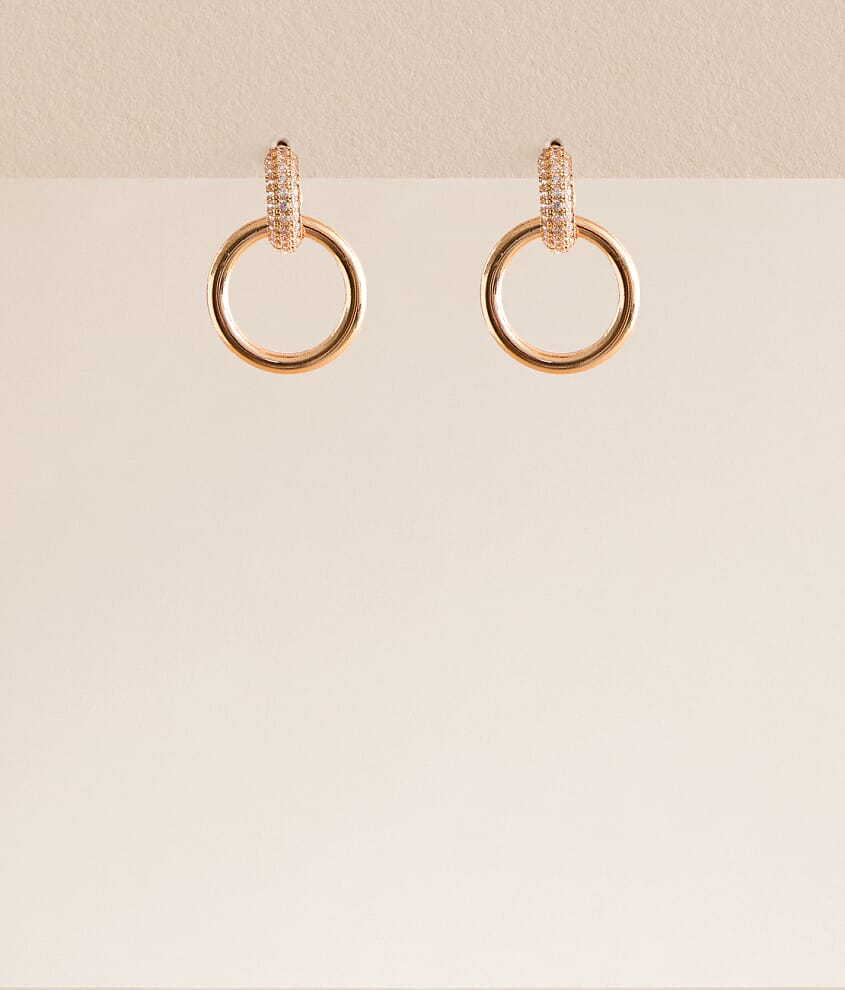 Glitz Hoop Earring