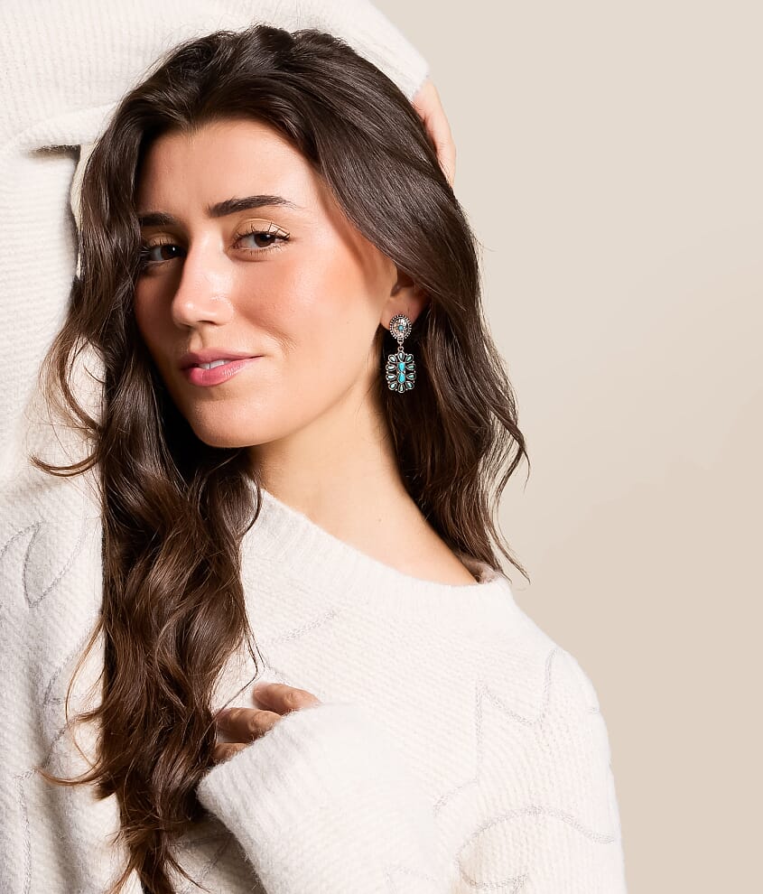 Turquoise Stone Earring