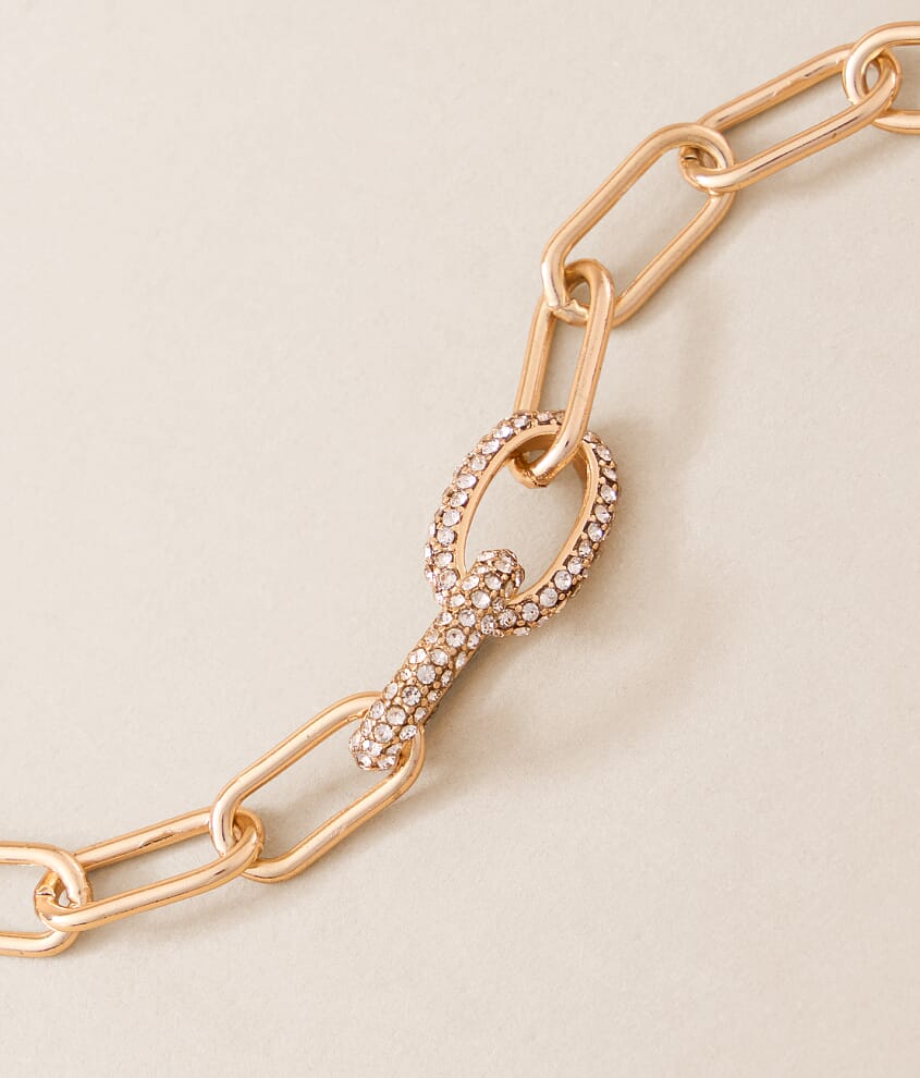 Glitz Paperclip Bracelet - thumbnail 2