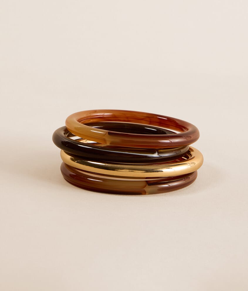 4 Pack Bangle Bracelet Set