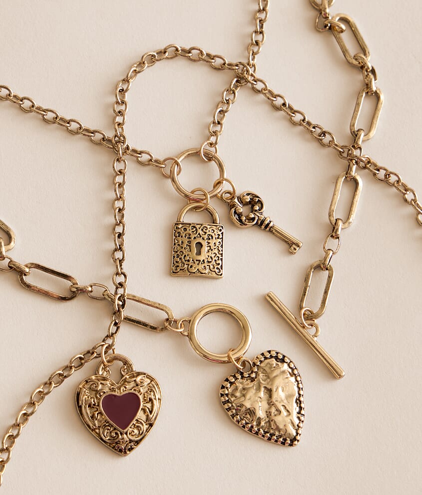 3 Pack Statement Necklace Set - thumbnail 2
