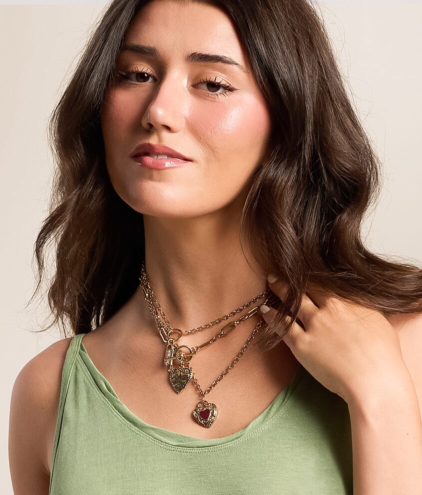3 Pack Statement Necklace Set
